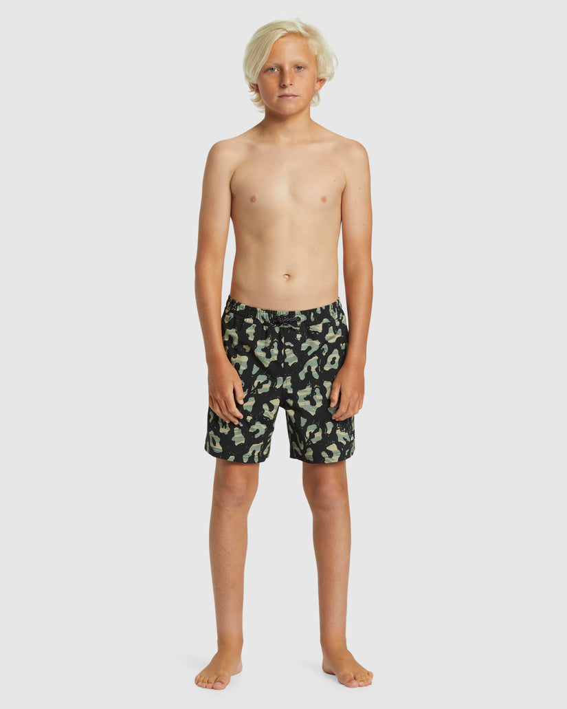 Boys 8-16 Surfsilk Mix Volley Swim Shorts