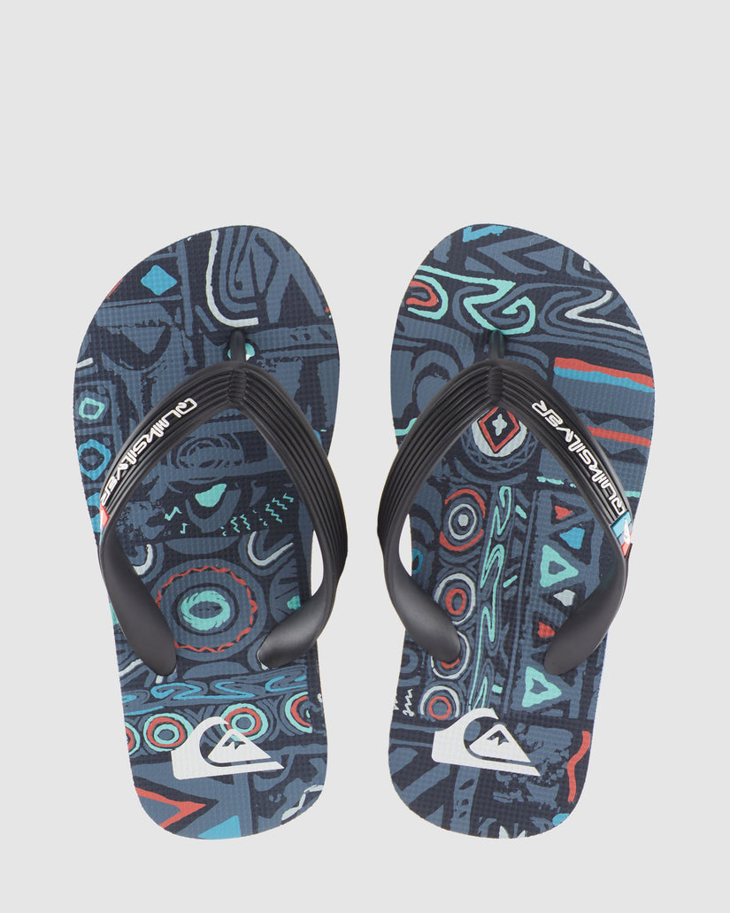 Boys 2-7 Molokai Art Flip-Flops