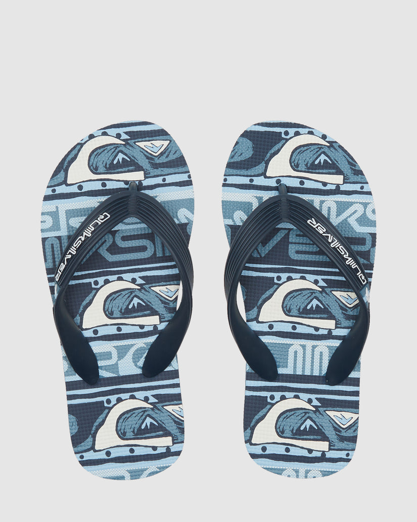 Boys 2-7 Molokai Art Flip-Flops