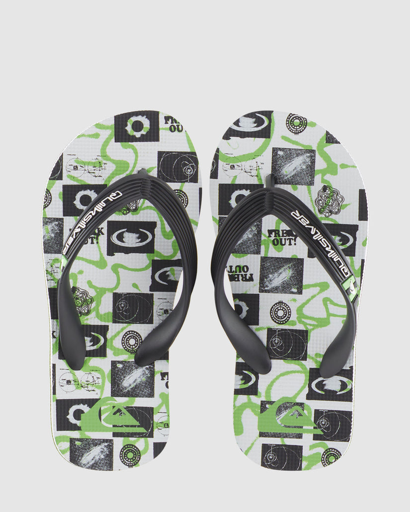 Boys 2-7 Molokai Art Flip-Flops