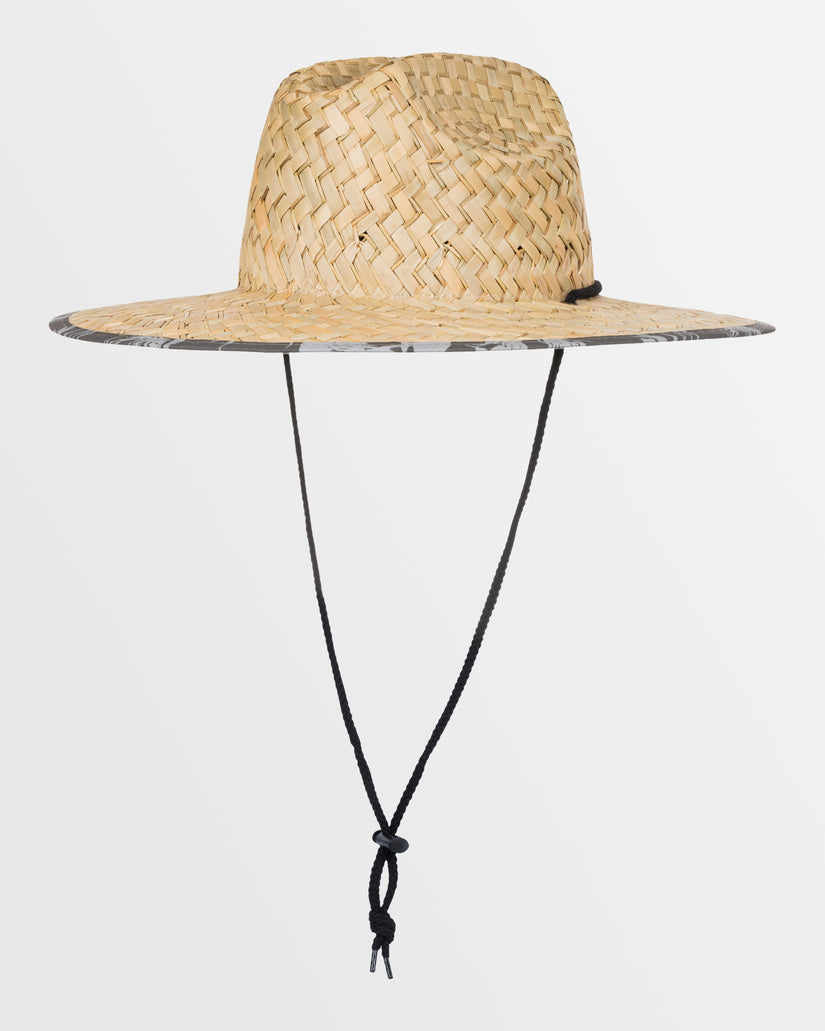 Mens Waterman Outsider Straw Lifeguard Hat