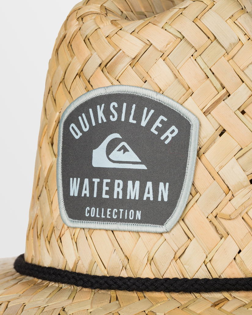 Mens Waterman Outsider Straw Lifeguard Hat