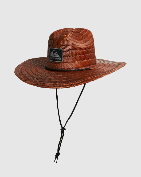 Mens Waterman The Tier Straw Lifeguard Hat