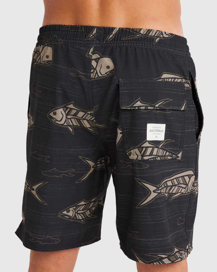 Mens Out Of Office 18" Swim Shorts