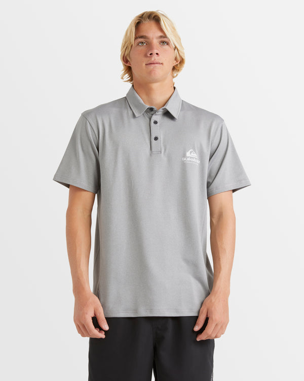 Mens Baitball Short Sleeve Upf 50 Surf Polo Shirt