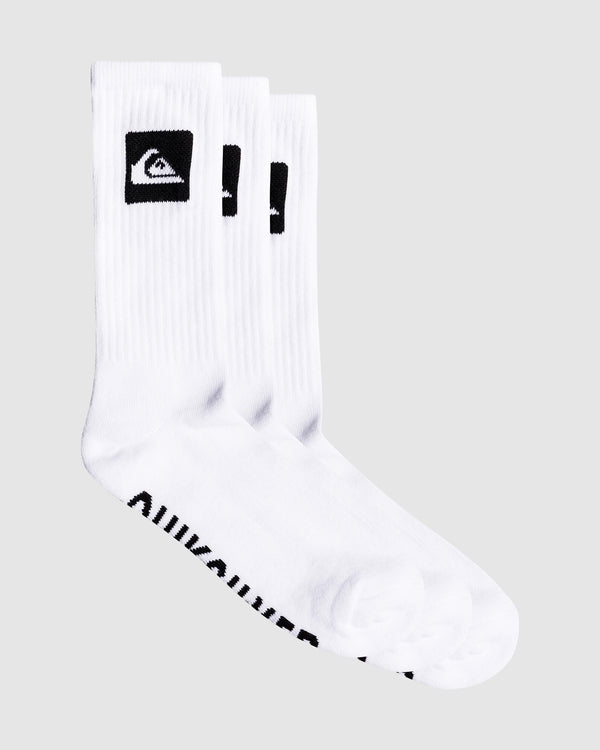 Mens Quik 3 Pack Socks