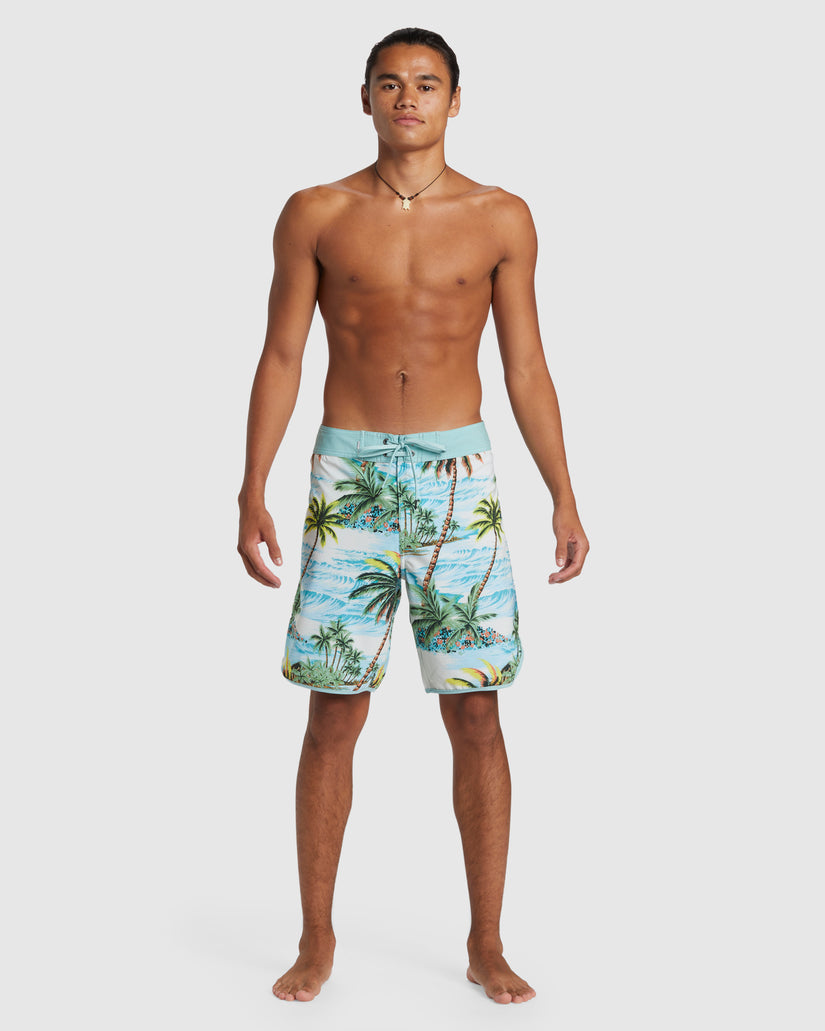 Mens Highline Scallop 19" Boardshorts