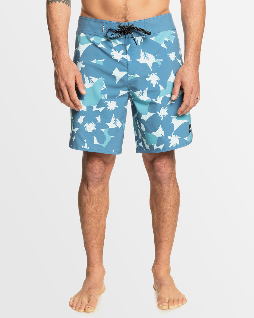 Mens Surfsilk Scallop 18" Boardshorts