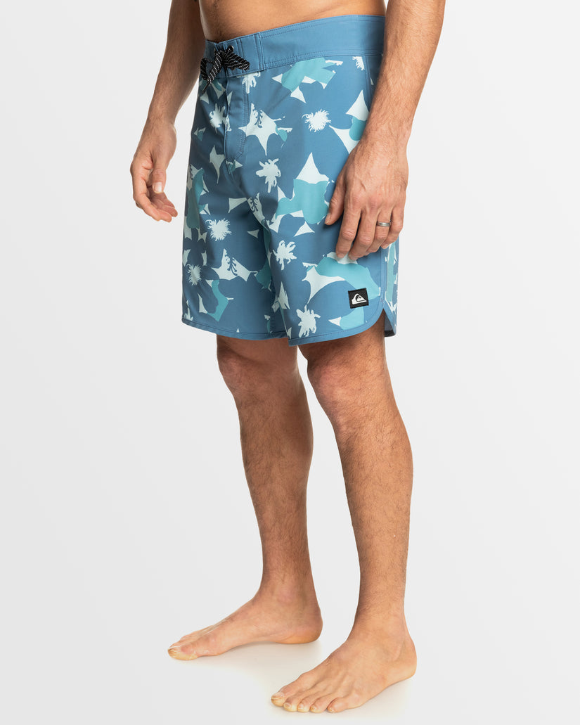 Mens Surfsilk Scallop 18" Boardshorts