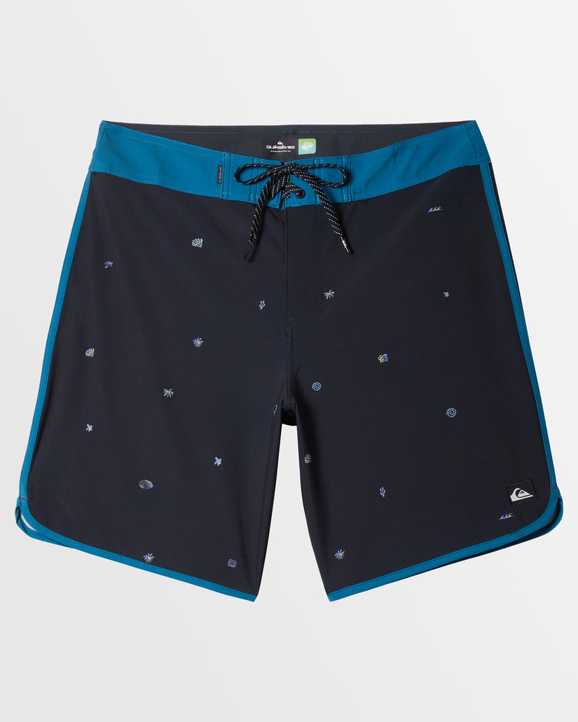 Mens Surfsilk Scallop 18" Boardshorts