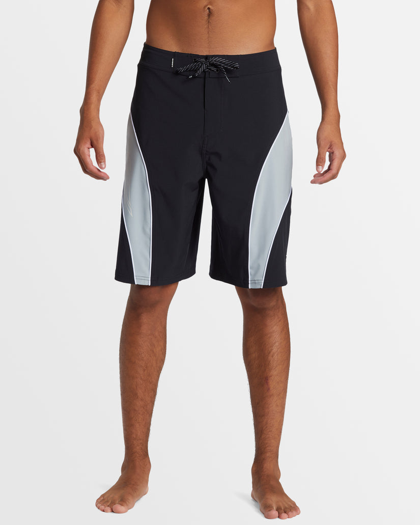 Mens Mercury Slash Panel 20" Boardshorts