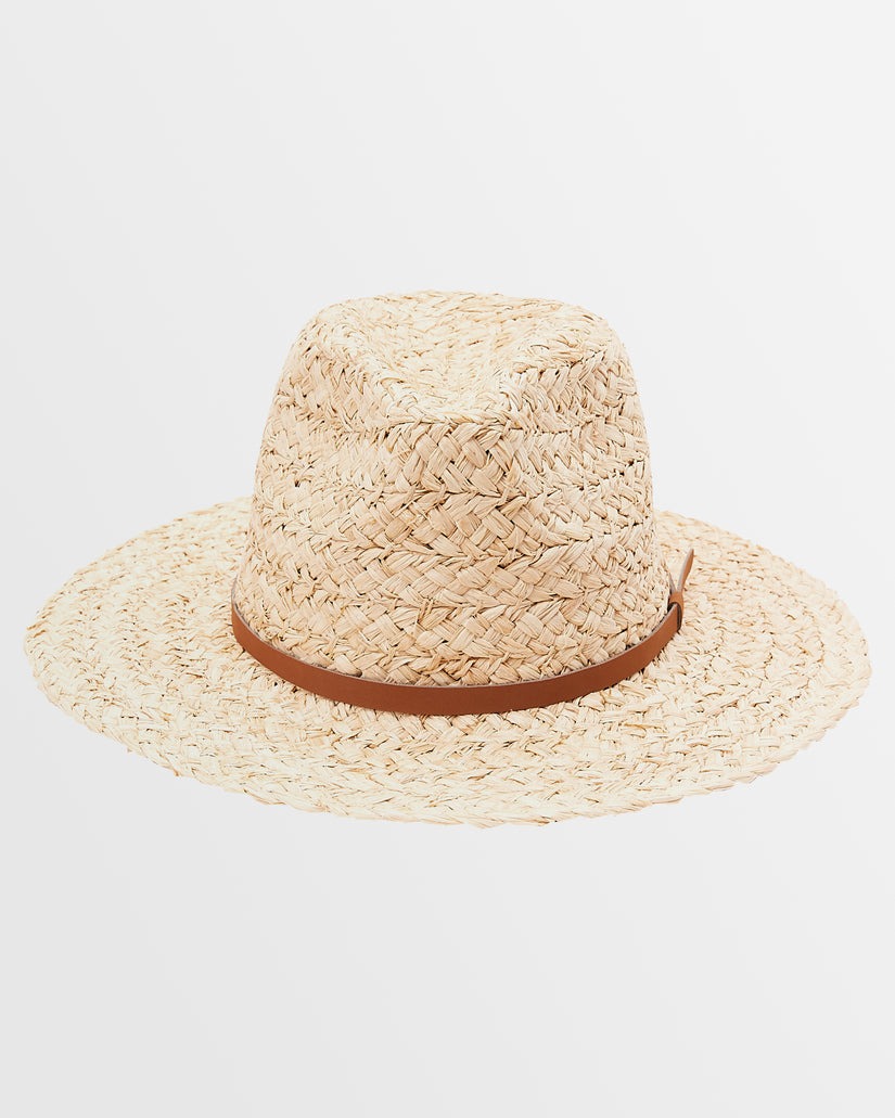 Mens Stay Grassy Straw Sun Hat