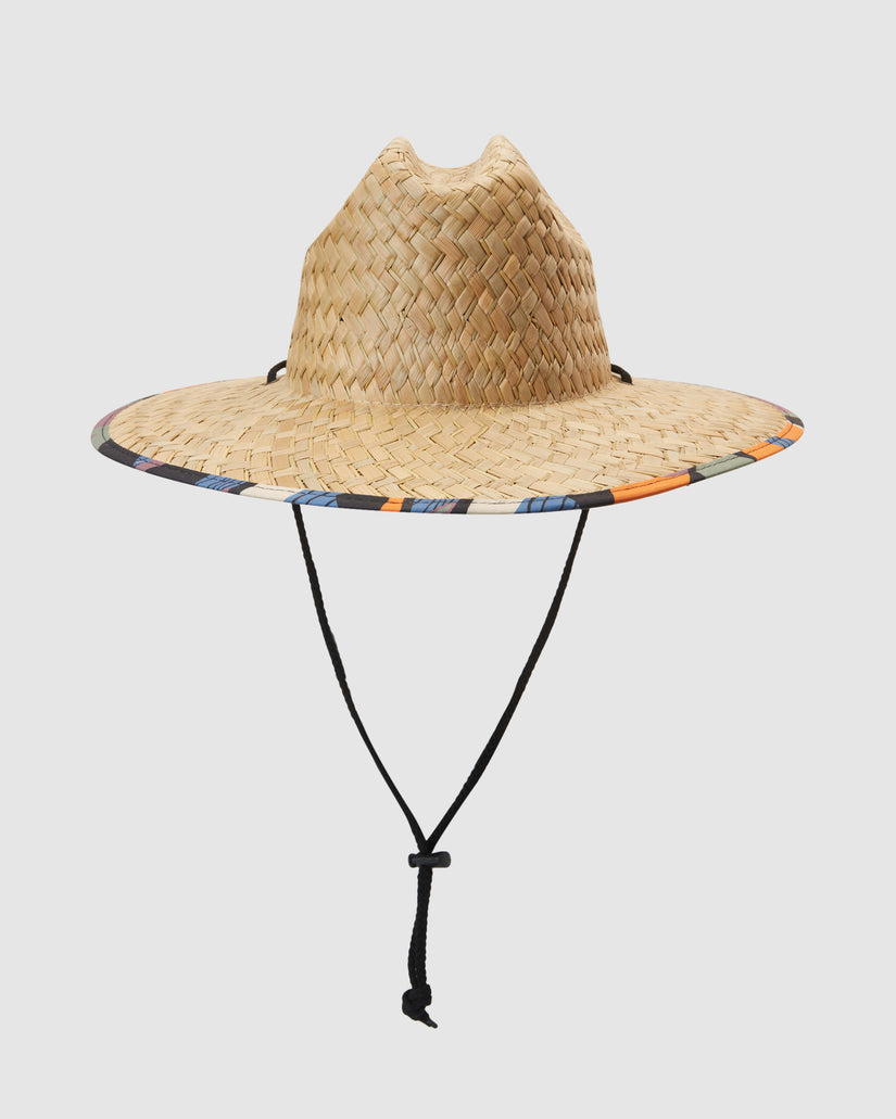 Mens Pierside Straw Lifeguard Hat