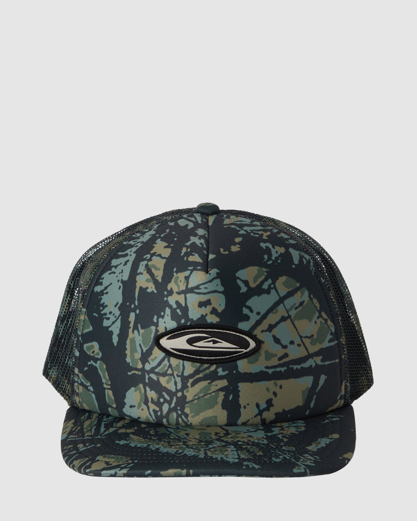 Mens Sketchy Woods Trucker Cap