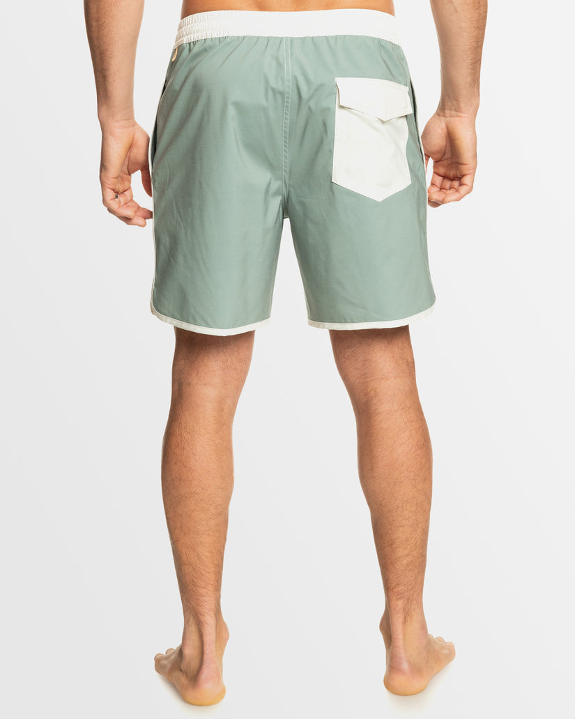 Mens Original Scallop Volley 17" Swim Shorts