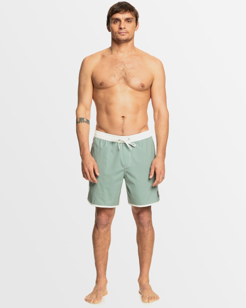 Mens Original Scallop Volley 17" Swim Shorts