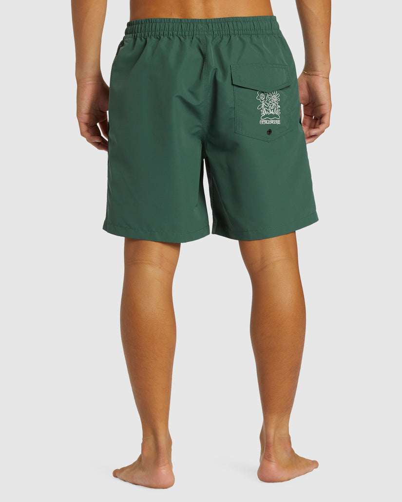 Mens Remade Mix Volley 17" Swim Shorts