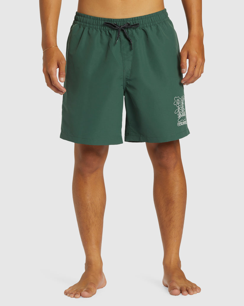 Mens Remade Mix Volley 17" Swim Shorts