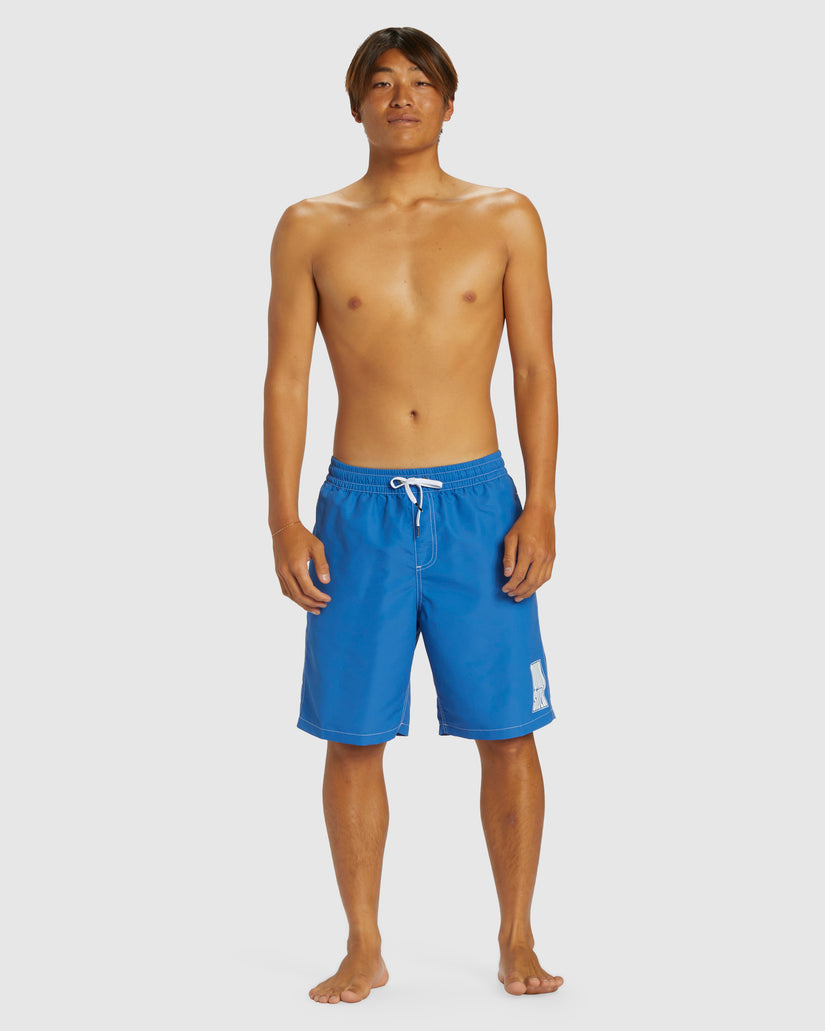 Mens Saturn Volley Elastic Waist 20'' Swim Shorts