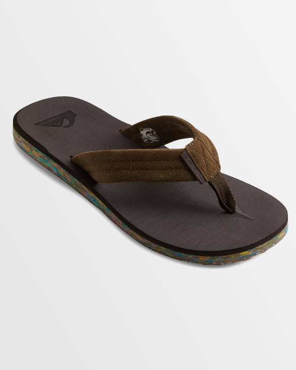 Mens Carver Suede Recycled Sandals