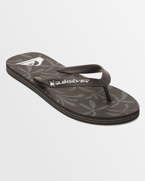 Mens Molokai Art Beach Flip-Flops