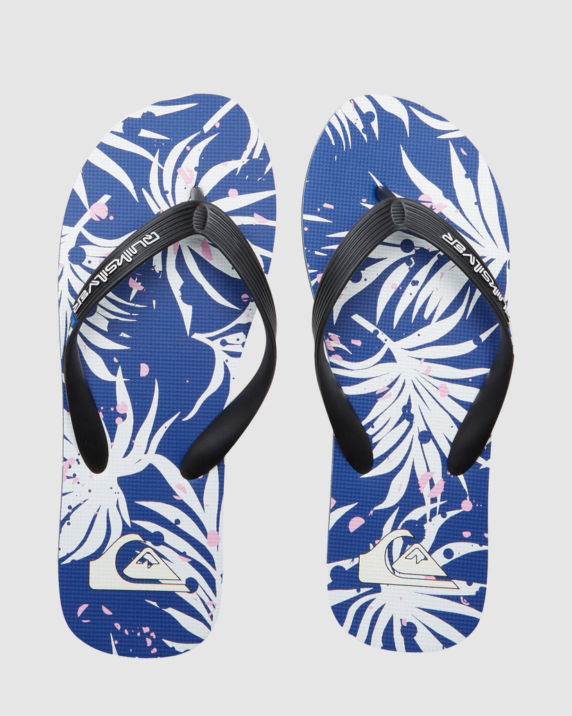 Mens Molokai Art Beach Flip-Flops