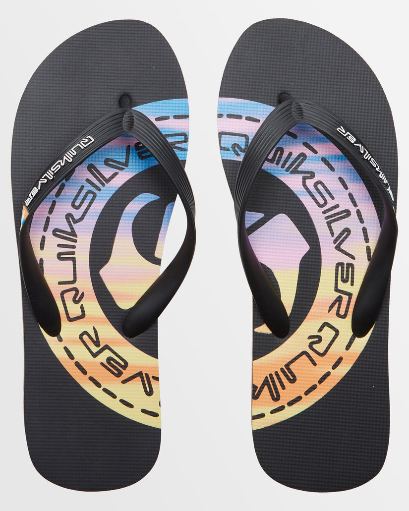 Mens Molokai Art Beach Flip-Flops