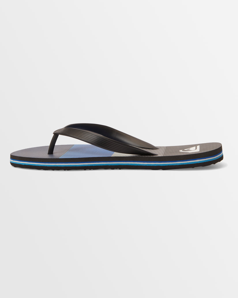 Mens Molokai Stripe Beach Flip-Flops