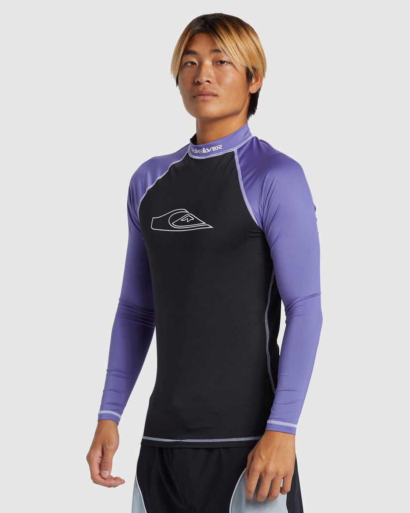 Mens Mercury  Long Sleeves UPF 50 Surf T-shirt