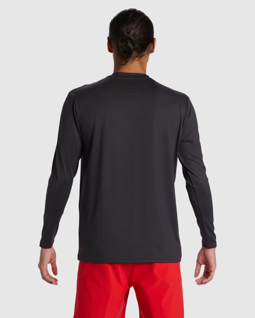 Mens DNA Rushed Long Sleeve Upf 50 Surf T-Shirt