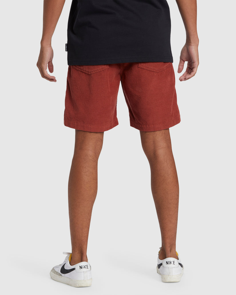 Mens Taxer Cord Corduroy Walk Shorts