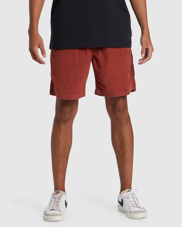 Mens Taxer Cord Corduroy Walk Shorts