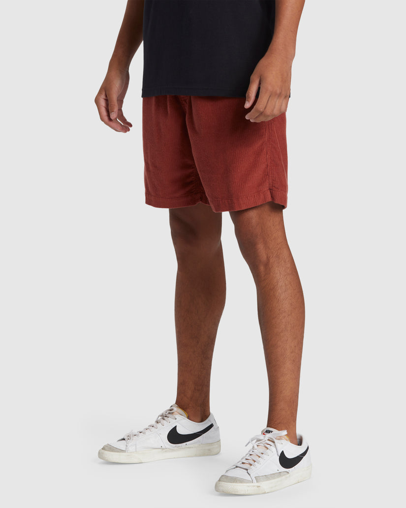 Mens Taxer Cord Corduroy Walk Shorts