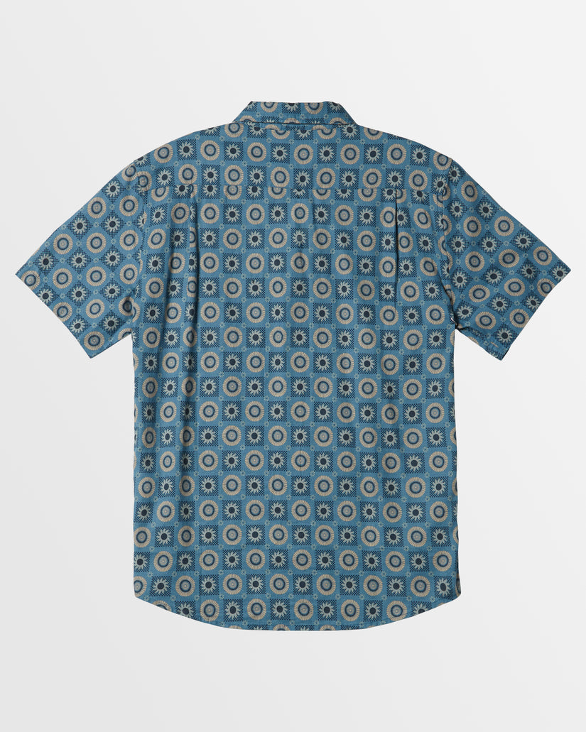 Mens Mandala Short Sleeve Shirt