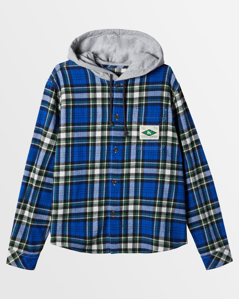 Mens Snyc Overhead Saltwater Hooded Shirt