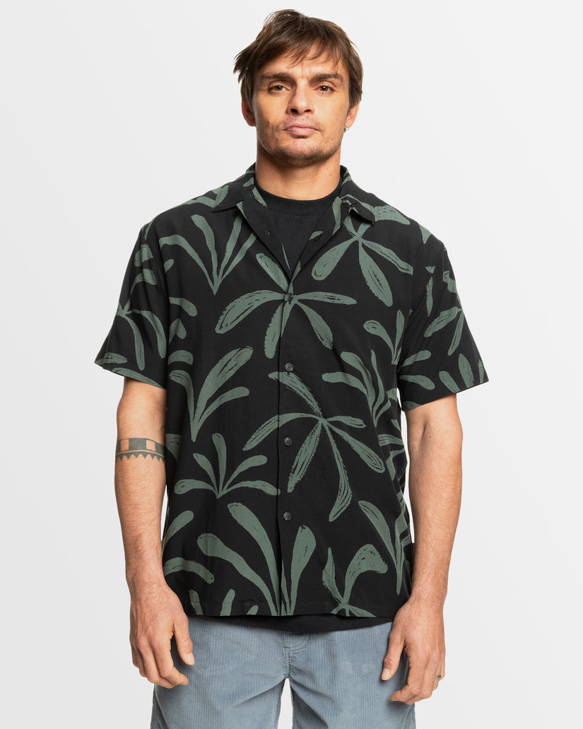 Mens Abstract Island Shirt