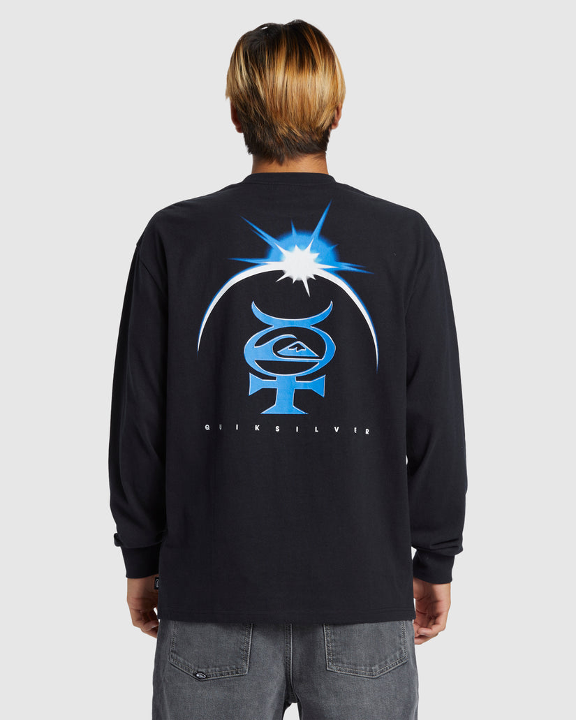 Mens Quik Eclipse Long Sleeve T-Shirt