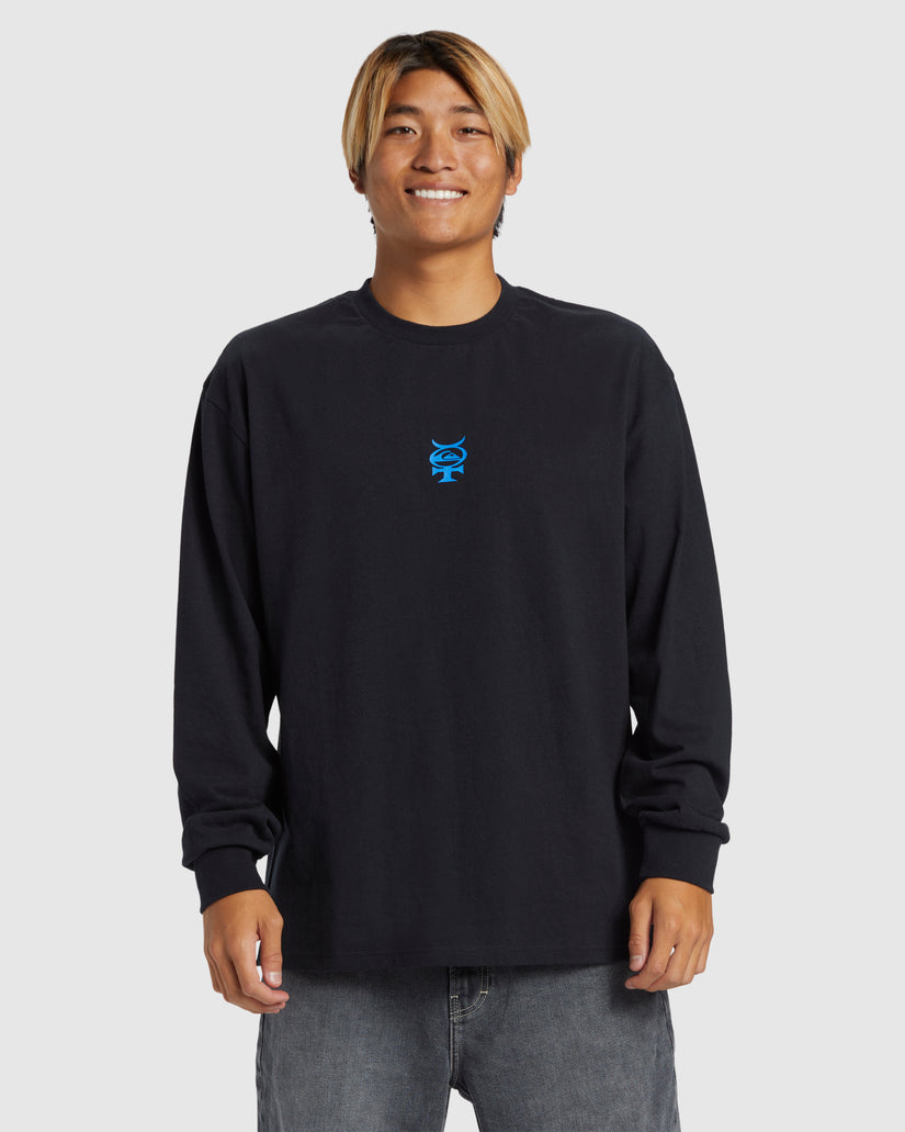 Mens Quik Eclipse Long Sleeve T-Shirt