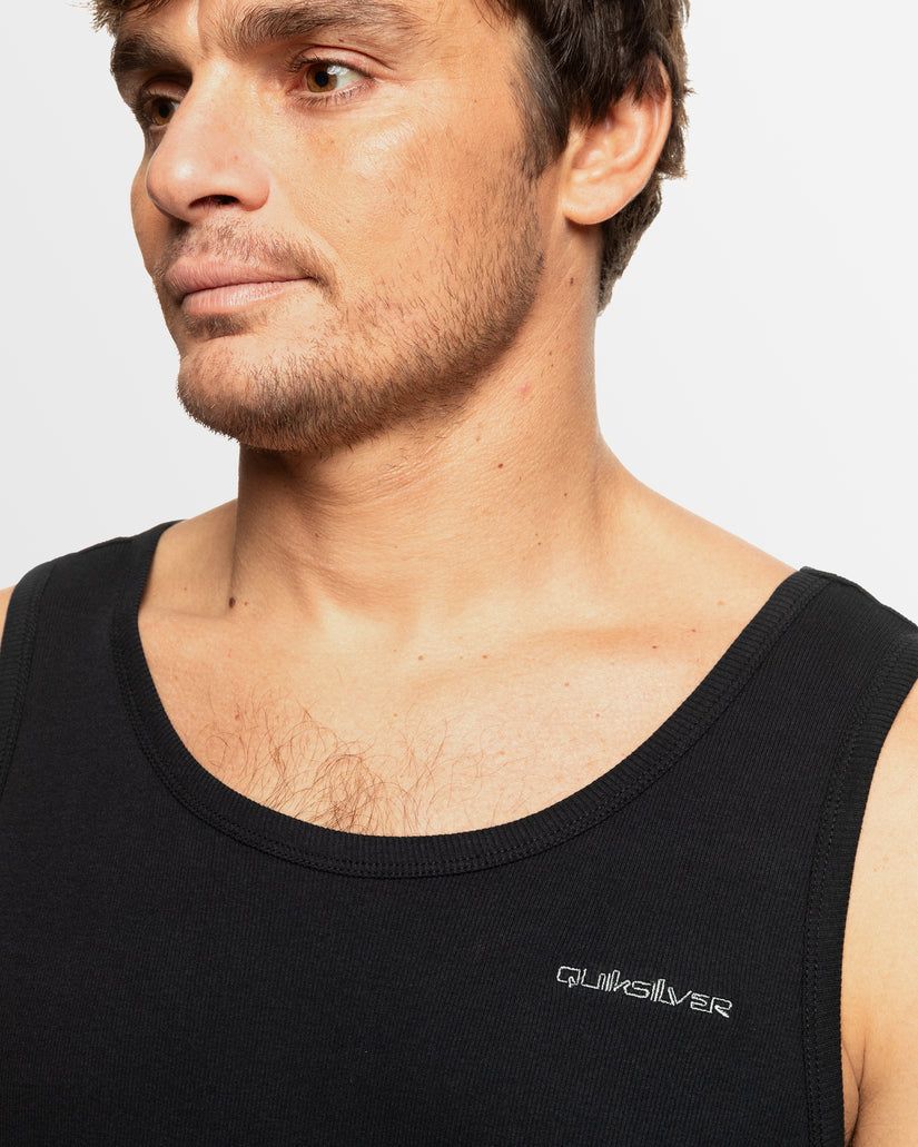 Mens Ribbed Tank