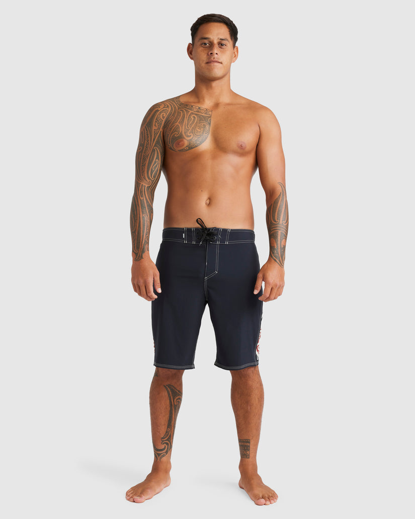 Mens Kowhaiwhai Mangopare 20" Boardshorts