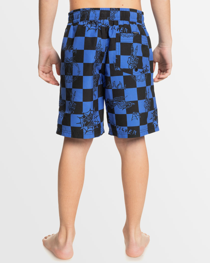 Boys 8-16 Beach Bones Volley Swim Shorts