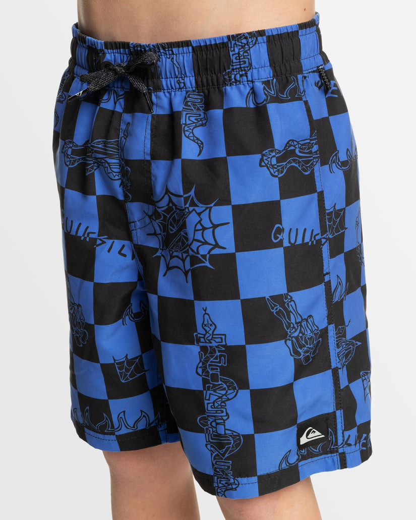 Boys 8-16 Beach Bones Volley Swim Shorts