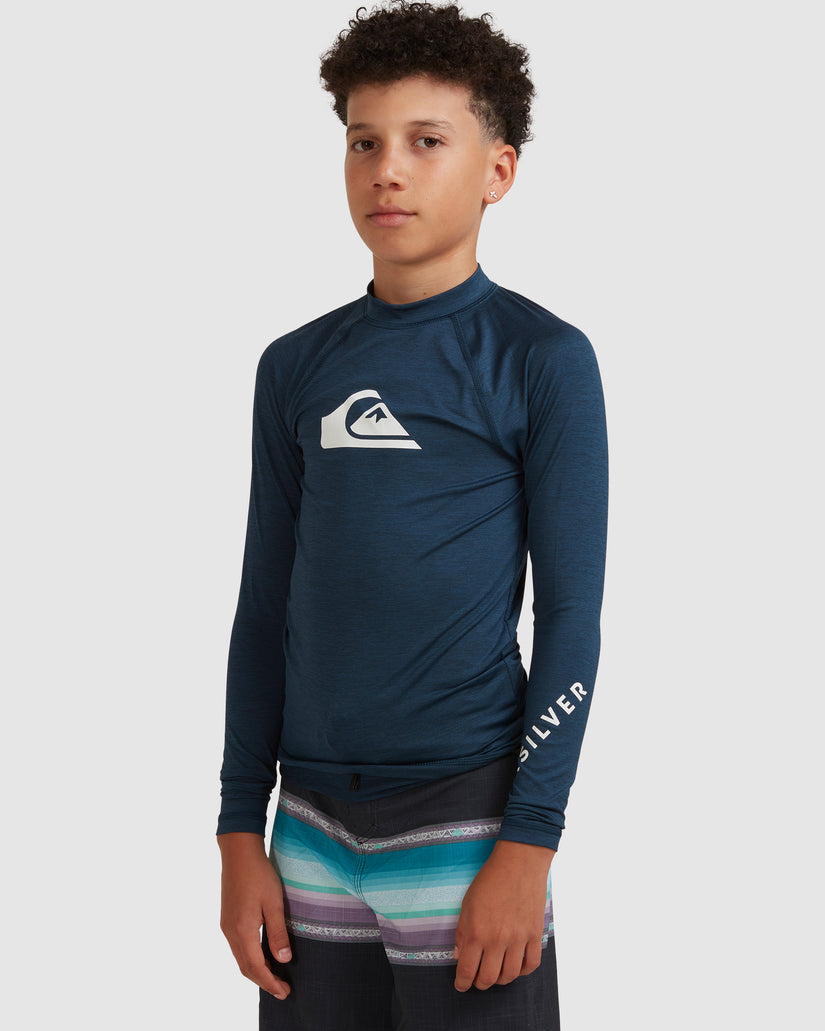 Boys 8-16 All Time Long Sleeve UPF 50 Rash Vest