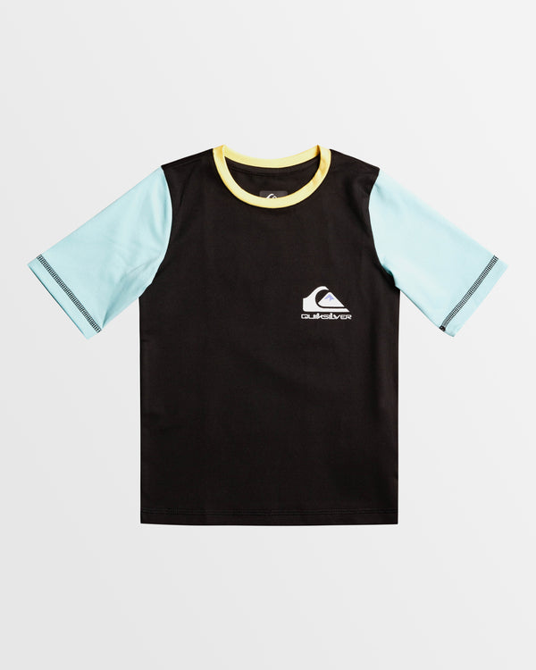 Boys 2-7 Heats Omni Short Sleeve UPF 50 Rash Vest