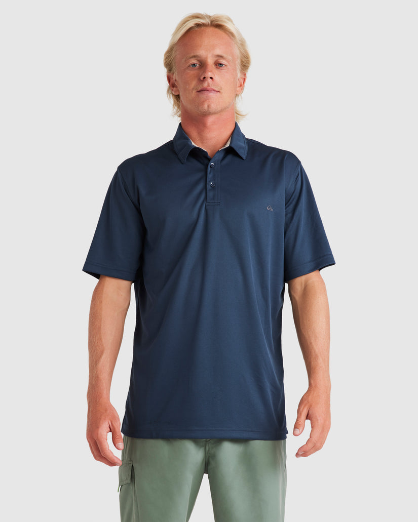 Mens Waterman Water Short Sleeve Polo Shirt