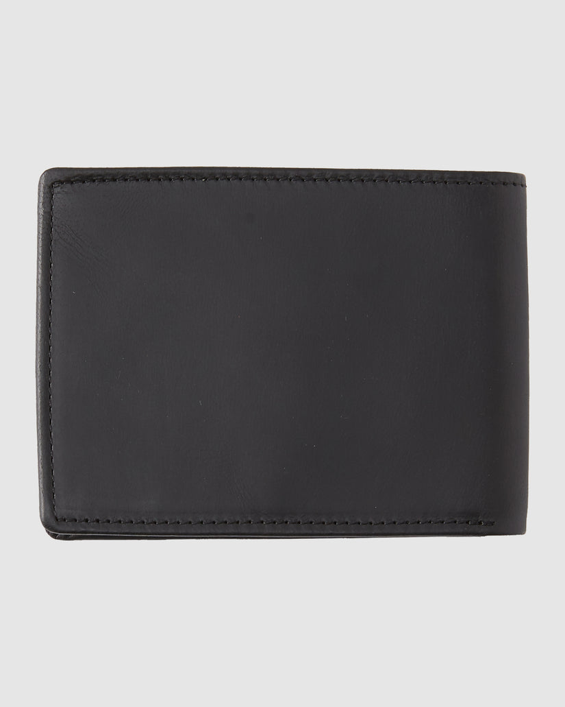 Mens Mac Tri-Fold Leather Wallet