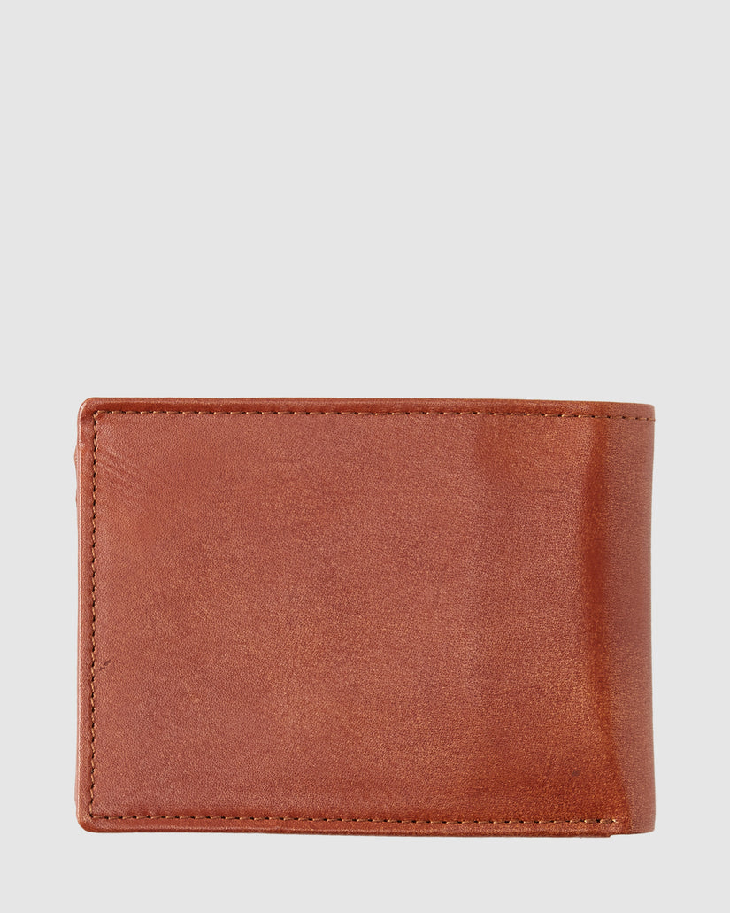 Mens Mac Tri-Fold Leather Wallet