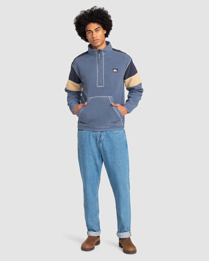 Mens Clean Coast Half Zip Sweatshirt