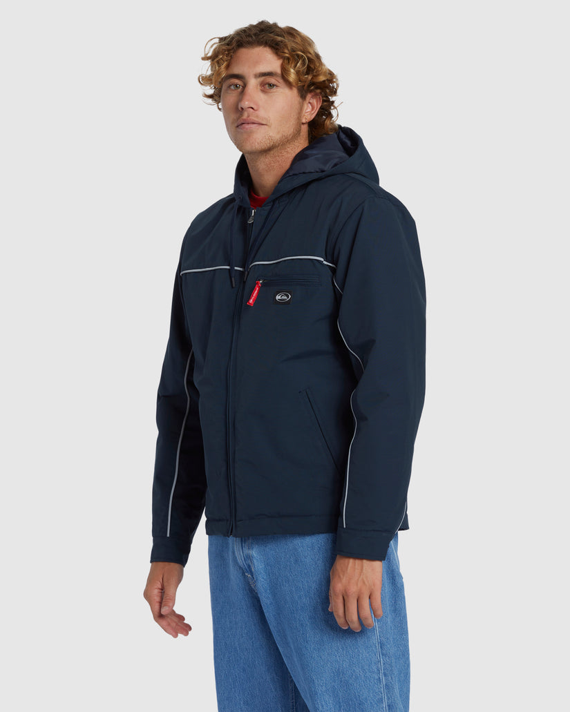 Mens Saturn Hood Waterproof Jacket