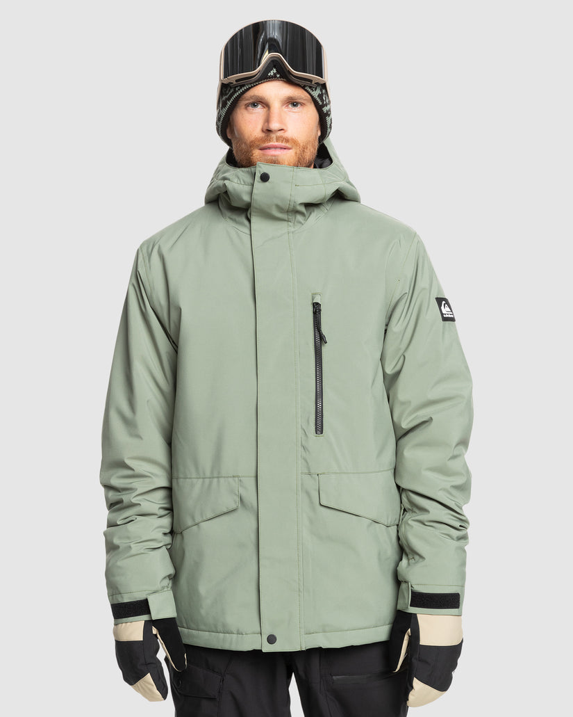 Mens Mission Solid Snow Jacket